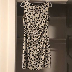 Geometric Diane vonFurstenberg dress